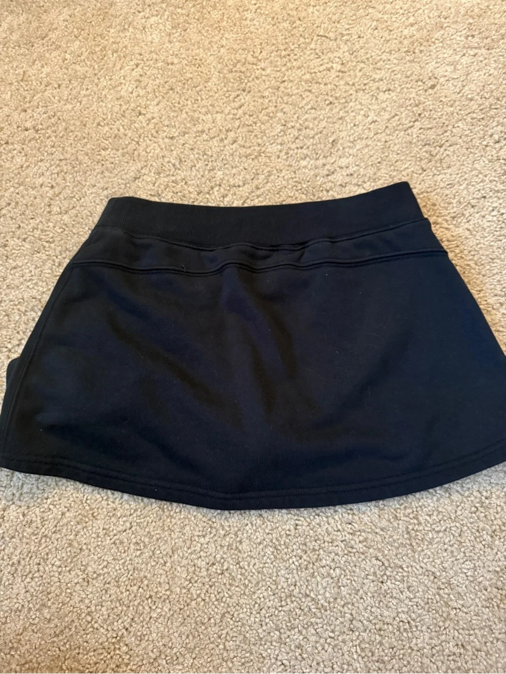 Free People Black Skater Mini Skirt